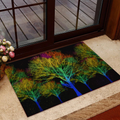 Premium 3D All Over Printed Colorful Tree Arborist Logger Lumberjack Rug MEI