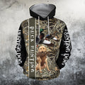3D All Over Printed Duck Hunting Dog Hoodie - Amaze Style™-Apparel