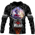 Awesome Welder All Over Printed Hoodie For Men MEI