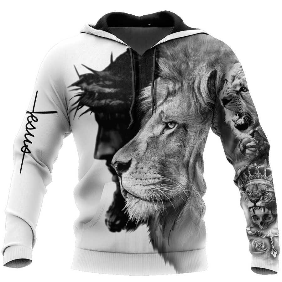 Lion God Gothic Vibe - Christian - 3D All Over Printed Style for Men and Women