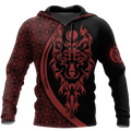 Tattoo Wolf Hoodie T Shirt For Men and Women HAC080606-NM-Apparel-NM-Hoodie-S-Vibe Cosy™