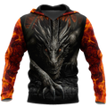 Dragon 3D Hoodie Shirt For Men And Women