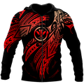 Amazing Hawaii Polynesian Tattoo Unisex Deluxe Hoodie ML