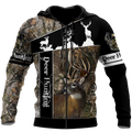 Version 3 Huntaholic - Deer Hunting 3D All Over Printed Shirts For Men And Woman