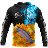 Fish reaper - Trout lemon on fire all over printed shirts for men and women AM200210 - Amaze Style™-Apparel