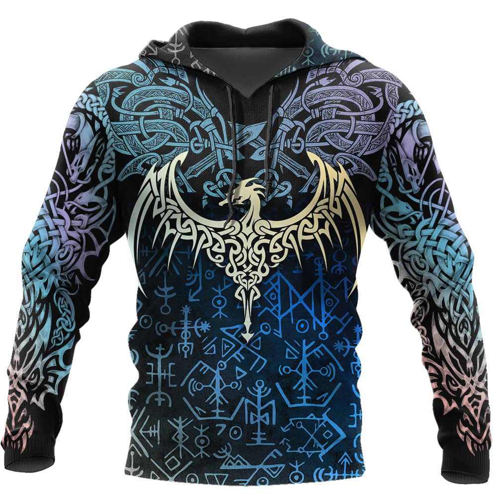 Celtic Dragon Tattoo Art 3D All Over Printed Shirts Hoodie AZ040102 - Amaze Style™-Apparel