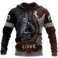 Beautiful Horse 3D All Over Printed Shirts For Men And Women TR2505201S - Amaze Style™-Apparel