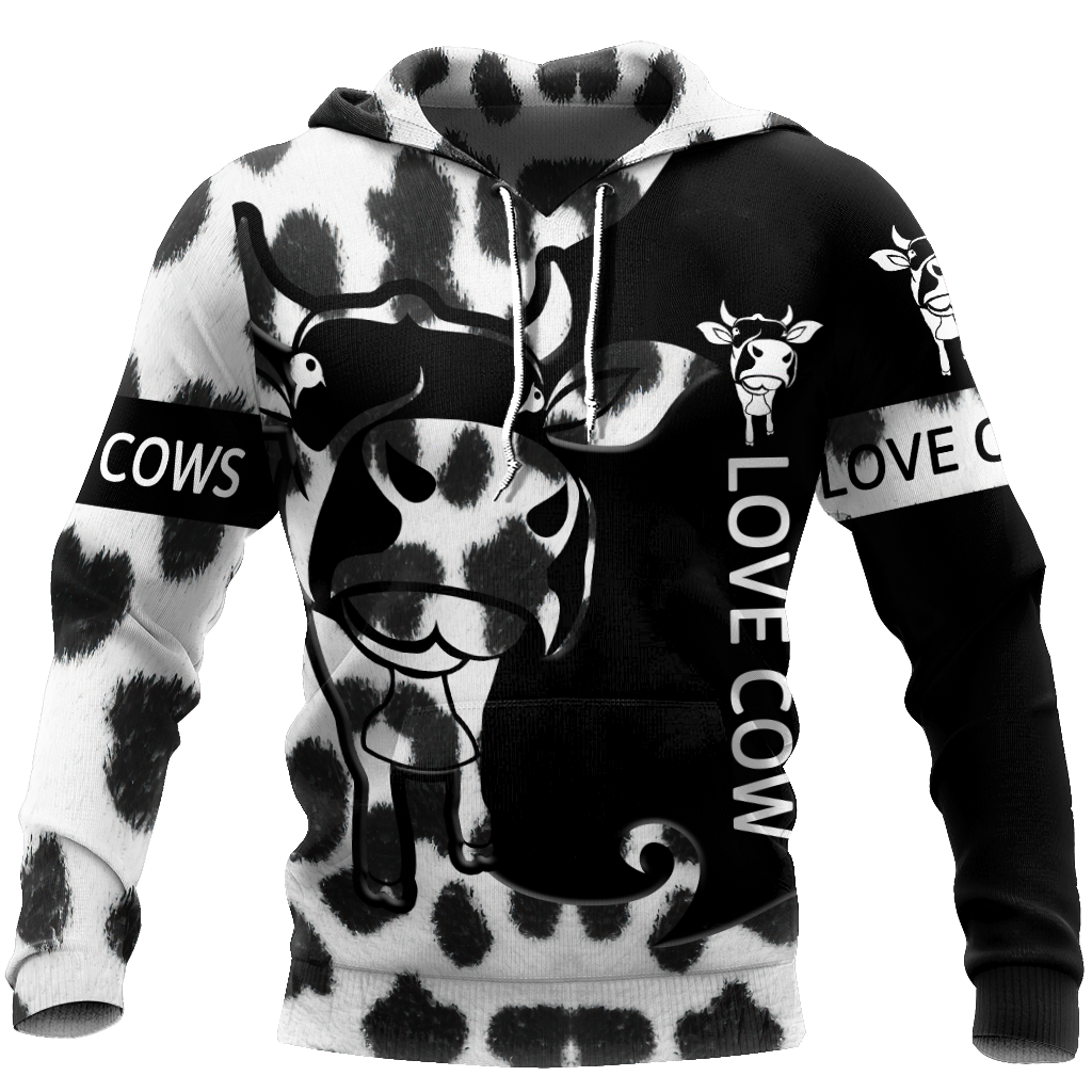 Love Cow 3D All Over Printed Shirts For Men And Woman