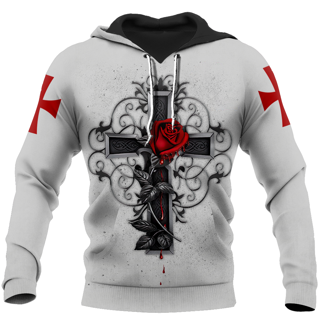 Knight God Jesus 3D All Over Printed Shirt Hoodie For Men And Women JJ240303 - Amaze Style™-Apparel