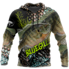 Bluegill Fishing on skin 3D all over shirts for men and women TR060101 - Amaze Style™-Apparel
