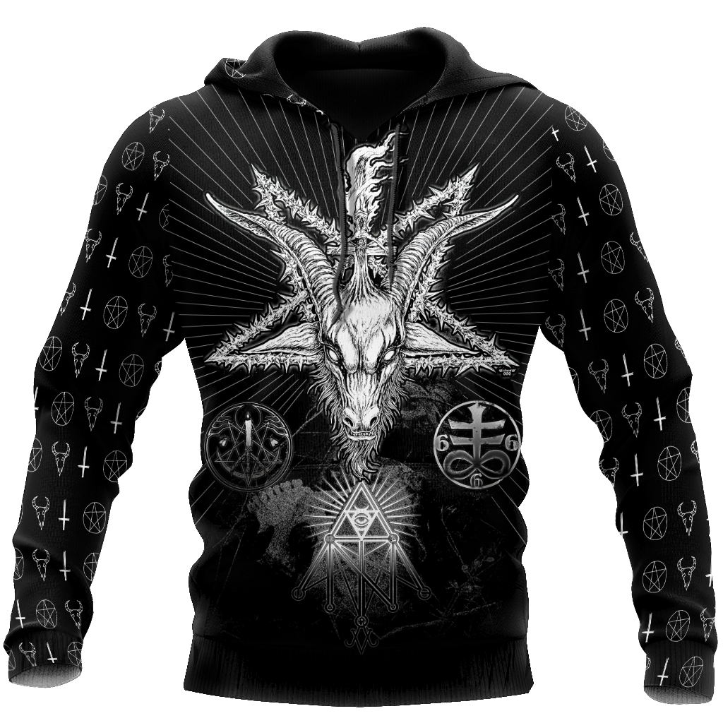 Satanic Tribal 3D All Over Printed Hoodie Shirts For Men And Women JJ25052001 - Amaze Style™-Apparel
