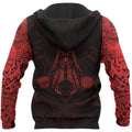 Vikings - The Raven Red of Odin Tattoo - Amaze Style™-Apparel