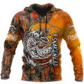 Snakehead Fishing Orange camo Women's Men's clothing TR2604203 - Amaze Style™-Apparel