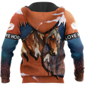 Love Beautiful Horse 3D All Over Printed Shirts TR0905201 - Amaze Style™-Apparel