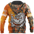 Snakehead Fishing Orange camo Women's Men's clothing TR2604203 - Amaze Style™-Apparel