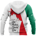 One Nation Under God Mexico Jesus 3D All Over Printed Shirts DQB10092002