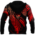 Amazing Guam Polynesian 3D Tattoo Unisex Deluxe Hoodie ML