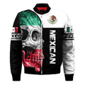 Mexican Skull 3D All Over Printed Unisex Hoodie