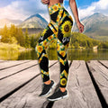 May Girl Sunflower Combo (Legging+Tank) TR1405205S - Amaze Style™-Apparel