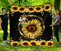 Awesome Cow and Sunflower Quilt VP14112005