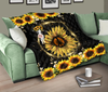 Awesome Cow and Sunflower Quilt VP14112008