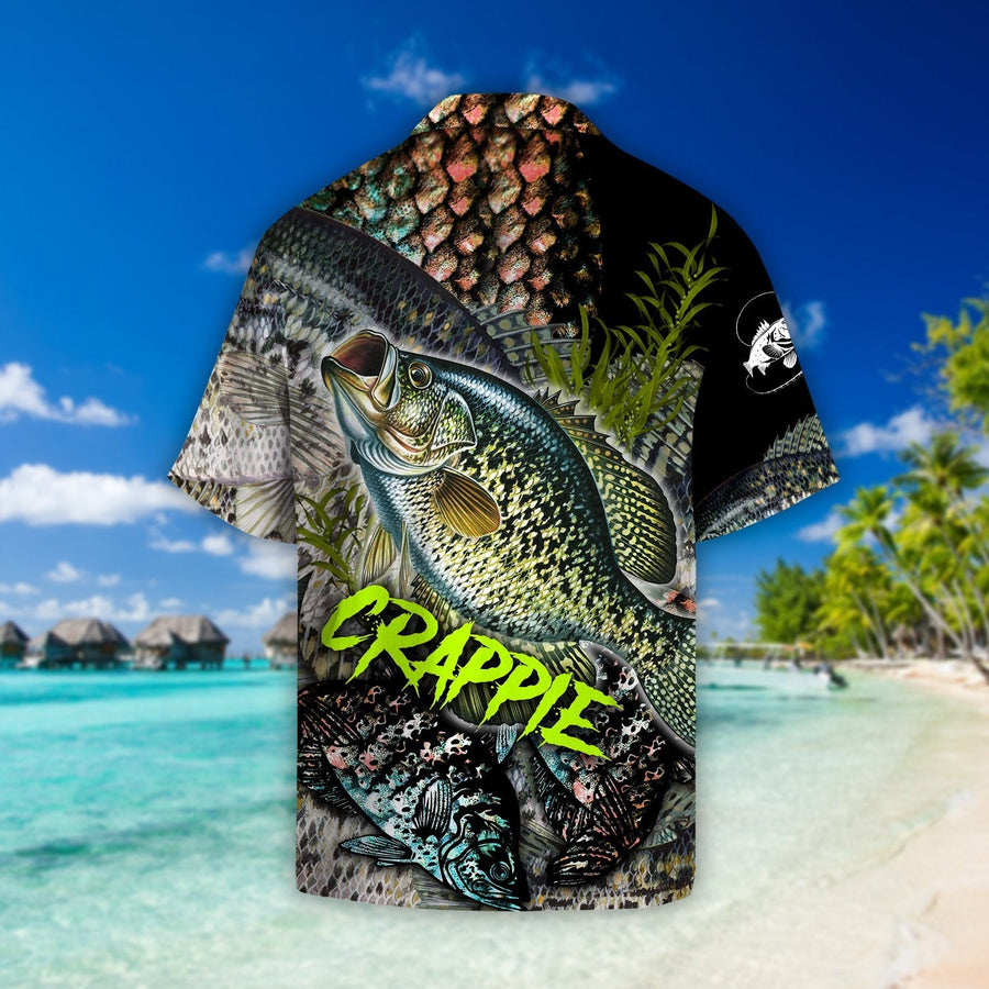 Crappie Fishing on skin Hawaii Shirt TR2707202S