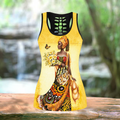 Beautiful African Girl Legging & Tank top-ML-Apparel-ML-No Legging-S-Vibe Cosy™