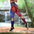 Beautiful Cardinal Birds Dreamcatcher Combo Legging Tank