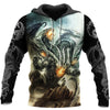3D Tattoo and Dungeon Dragon Hoodie T Shirt For Men and Women NM050938-Apparel-NM-Hoodie-S-Vibe Cosy™