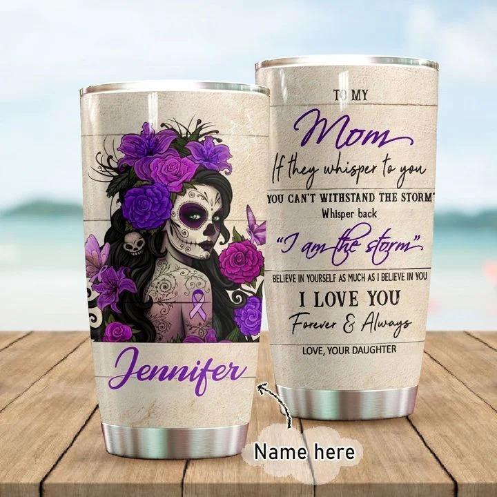 To My Mom Personalized Stainless Steel Tumbler 20 Oz NM10042004-Tumbler-NM-Vibe Cosy™