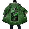 Tmarc Tee Dungeons and Dragons Green Armor 3D All Over Printed Winter Shirts