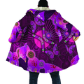 Aboriginal Naidoc Week 2021 Purple Butterflies Cloak