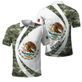 Mexico Hoodie Persionalized 3D All Over Printed Shirts