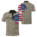 Remembrance The United States Camo Soldier 3D print shirts Proud Military