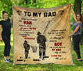 To my Dad best fishing buddy Quilt