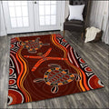 Aboriginal Naidoc Week Heal the Turtle 3D print Rug