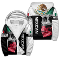 Mexican Skull 3D All Over Printed Unisex Hoodie