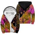 Amazing Polynesian Personalized Wave And Frangipani Unisex Deluxe Hoodie ML