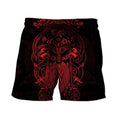 Vikings - The Raven Red of Odin Tattoo - Amaze Style™-Apparel