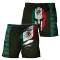 Mexico Coat Of Arm 3D All Over Printed Shirts DQB10142002