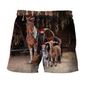 3D All Over Printed Christmas Family Farm Shirt-Apparel-6teenth World-SHORTS-S-Vibe Cosy™