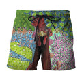 3D All Over Printed Chicken Art Shirts and Shorts-Apparel-6teenth World-SHORTS-S-Vibe Cosy™