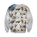 3D Printed Deer Clothes-Apparel-6teenth World-Sweatshirt-S-Vibe Cosy™