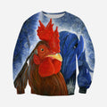 3D All Over Printed Chickens art Shirts-Apparel-6teenth World-Sweatshirt-S-Vibe Cosy™