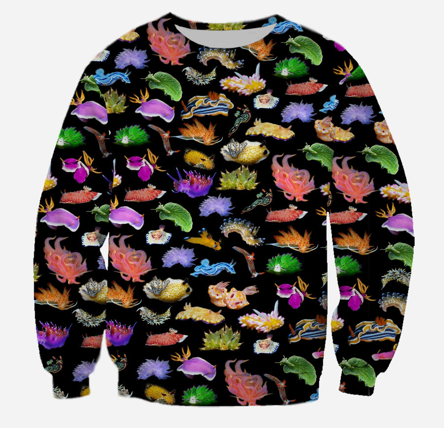 3D All Over Printed Sea Slug Shirts-Apparel-6teenth World-T-Shirt-S-Vibe Cosy™