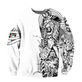 3D Tattoo Ancient Egypt Lion God Over Printed Shirt for Men and Women