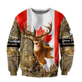 Deer Hunting Canada 3D All Over Printed Shirts For Men HHT31082001-LAM