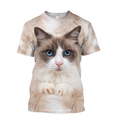 Ragdoll Cat face hair premium hoodie sweatshirt cover