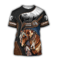 Love Beautiful Horse 3D All Over Printed Shirts TR1305201 - Amaze Style™-Apparel