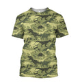 Dinosaur Beautiful Camo 3D all over printed shirts